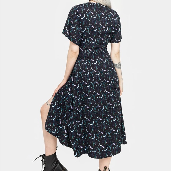 Disturbia DIANA MOON MOTH Midi Dress - Picture 3 of 4